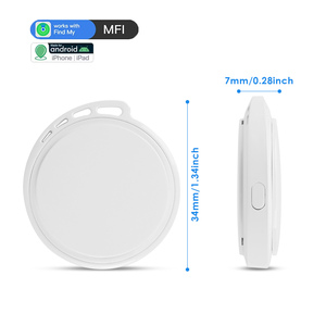 IOS Findmy Portable Mini GPS <b>Tracker</b> Manufacturer's <b>Motorcycle</b> Car Truck Vehicle GPS Tracking Device - Product Image 1
