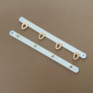หัวเข็มขัดทรงแบนทำจากโลหะสแตนเลสสำหรับรัดบรา - Product Image 2