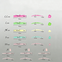 Nouveaux coussinets auto-adhésifs pour recourber les cils, 3/5/8 paires, coussinets en silicone à la kératine pour rehausser les cils, aide au recourbement des cils