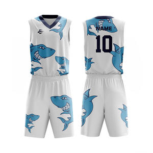 Conjunto de Uniforme de Baloncesto en Venta, Trajes de Calentamiento de Baloncesto, Camiseta Reversible de Baloncesto - Product Image 4