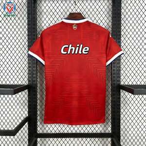 <span class=keywords><strong>Maillot</strong></span> de football respirant JY, modèle unisexe, pour supporters/joueurs, édition 2026/27, Thème Diables Rouges Sud-Américains et Aigles Andins Envoûtants du Chili, Vente Chaude - Product Image 1