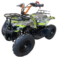 Quad électrique pour enfants - Conception à 4 roues, batterie 24V/12V, carrosserie en plastique durable, pour la conduite en extérieur