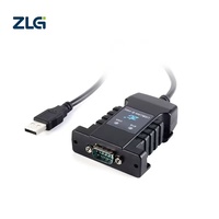 ZLG USBCAN-E-mini Analizador CAN de metal de alto rendimiento / Convertidor de protocolo CAN a USB