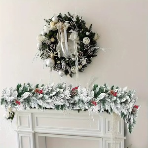 Guirnalda Navideña con Nieve Artificial para Decoración Navideña en Interiores y Exteriores - Product Image 3