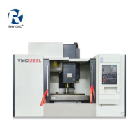Machine de fraisage CNC VMC1265 à rigidité élevée, équipement de découpe de métaux, vente directe d'usine, certifiée CE