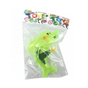 مخصص مصغرة رخيصة البلاستيك الصيف الحيوان شكل المياه الدلفين لعبة مسدس الماء - Product Image 4