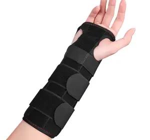 1 개 크기 조정가능한 손목 판 버팀대 Breathable 손목 결박은 오른쪽과 왼손을 구별하지 않습니다