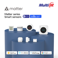 Sistema de Seguridad Inteligente para el Hogar, Sensor Magnético Inalámbrico para Puertas y Ventanas, Detector de Apertura y Cierre, Alerta en Tiempo Real a través de Aplicación