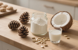 Premium organik 1kg dingin menekan putih Perilla biji minyak bubuk nutrisi kualitas makanan suplemen kelapa ekstrak dapat - Product Image 4