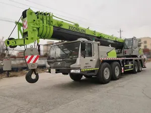 ZTC800V kullanılan Zoomlion mobil vinç 80 Ton 60m kamyon vinç fiyatı