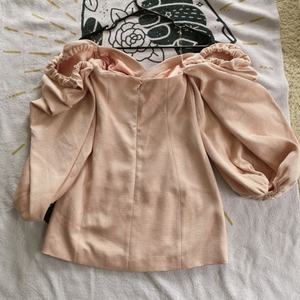 Nouvelles Arrivées : Robe Mini Chic à Volants à la Taille, Manches Volantées, Style Uni Élégant pour Femme - Product Image 3