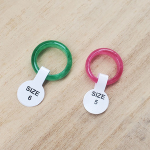 Anelli all'ingrosso in Agata Naturale e <span class=keywords><strong>Giada</strong></span> Jadeite, Anelli a Fascia Multicolore per la Creazione <span class=keywords><strong>di</strong></span> Gioielli da Donna - Product Image 2