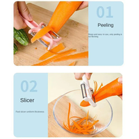 7 en 1 nouveaux ustensiles de cuisine multifonctionnels Gadget éplucheur de fruits et légumes ouvre-bouteille de bière accessoires pour la maison