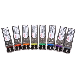 Tùy chỉnh 120km CWDM 2.5g SFP thu phát 1470 ~ 1610nm đôi LC giao diện thô bước sóng bộ phận ghép kênh Wifi 4G 3G - Product Image 1