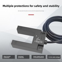 Toptan DASS U-Şekilli/Oluklu Tip Fotoelektrik Anahtar Asansör Kat Seviye Sensörü DS-U71 DS-U7 Serisi Uyumlu E3S-GS3E