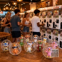 Serie de figuras colgantes clásicas de anime Chibi retro de los 90 para decoración de escritorio, ideal para eventos de gashapon, sorteos, bolsas de regalo corporativas y premios de fiesta.