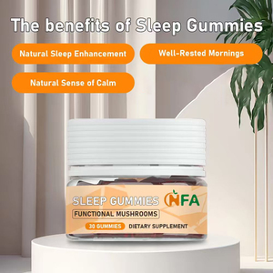 Gummies pour l'amélioration naturelle du sommeil, aux champignons fonctionnels Reishi Rouge et Mélatonine, pour le soutien du sommeil - Product Image 6
