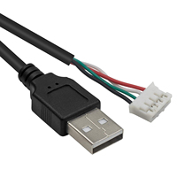 Kabel USB ke PH2.0, kabel Data PH2.0 betina ke USB 2.0 jantan ke 4 pin