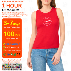 Camiseta Deportiva Personalizada de Alta Calidad, Mezcla de Algodón y Elastano, Transpirable, Cuello Redondo, con Ribetes, para Gimnasio y Fitness, para Mujer - Product Image 1