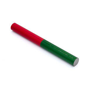 Prix de gros D10mm cylindrique rond <span class=keywords><strong>puissant</strong></span> rouge et vert Alnico <span class=keywords><strong>aimant</strong></span> permanent pour bureau tableau blanc expérience d'enseignement - Product Image 3