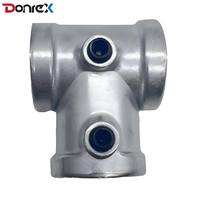 Connecteur de corps de vanne en acier inoxydable usiné CNC, moulé par immersion de précision en sol de silice, sur mesure OEM, certifié ISO9001