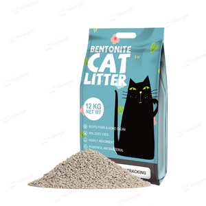 Best-Selling OEM ODM Easy Clean Low Dust Odor Control Highly Absorbent Premium Bentonite Clay <b>Cat</b> Litter - Product Image 1