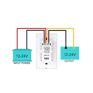 Treo tường Glass Touch Panel <span class=keywords><strong>Led</strong></span> <span class=keywords><strong>Dimmer</strong></span> chuyển đổi độ sáng đèn điều khiển DC12-24V cho màu duy nhất <span class=keywords><strong>LED</strong></span> Strip đèn - Product Image 5