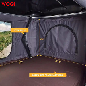 Woqi Rooftop <b>Tent</b> Hard <b>Tent</b> for SUV Travel Installation <b>Tent</b> <b>Large</b> Space Suitable for 2 People - Product Image 3