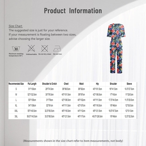 Womens <b>Nursing</b> Elderly Printed Rompers Short Sleeve Anti-Strip One Piece Jumpsuit Rompers For Alzheimer Special Needs - Product Image 6