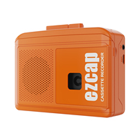 Lecteurs de Cassette de baladeur Audio portables ezcap Mini lecteur de Cassette de bande stéréo prise en charge du microphone intégré OEM/ODM