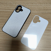 Prosub Usine En Gros Sublimation Couverture Mobile 2D TPU Personnalisé Sublimation Téléphone Cas pour Iphone 16 15 14 Pro Max Plus