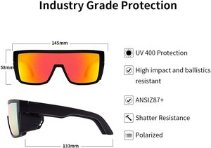 OEM Outdoor Men Women UV400 Protection Safety Sports <b>Glasses</b> Side Shields Windproof Mountain Biking Sunglasses - Product Image 2