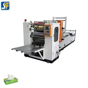 Машина для складывания салфеток для лица/линия по производству салфеток для лица