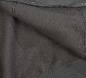 Custom Streetwear Washed Hoodies Mens Print Logo 450gsm Fleece Vintage Distressed Zip up Hoodie - Product Image 4