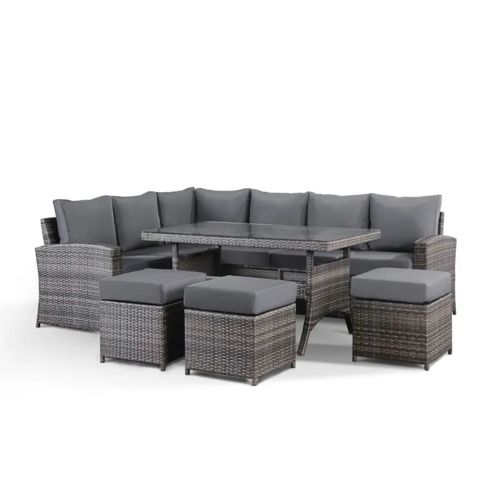 natural synthetic poly outdoor garden rattan wicker furniture sofa sets