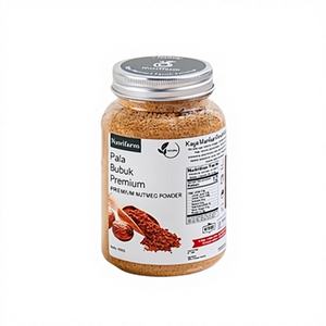 Nuez Moscada en Polvo 100% Pura de Primera Calidad en Envase Sellado, Sabor Natural Fresco de Indonesia Nutrifarm 120g - Product Image 1