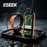 ESEEK Robustes Jagdhund-GPS-Halsband & Handgerät-Tracker: VHF+4G Dual-Modus-Positionierung, Austauschbare Antenne, Lange Standby-Akkulaufzeit
