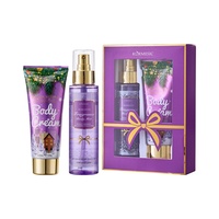 KORMESIC Marque Blanche OEM ODM Coffret Parfum et Soins Corporels de Luxe avec Brume et Crème pour le Corps, Cadeau de Noël Parfait pour Femme