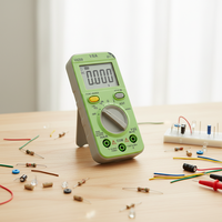 VA25A Multimeter Saku Digital Pintar 600V 1A 20M Auto Trms Pengukur Arus Tegangan Resistansi Tipe K 4-Digit