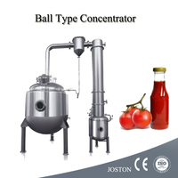 Fruit-sap-jam-concentrator, voedselveilige water-alcohol-olie-verdampings-vacuümconcentratiemachine