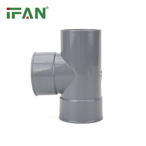 IFAN DIN 32-125mm Tous les types de coude Té Plug Drainage Raccords UPVC Raccords de tuyauterie en <span class=keywords><strong>PVC</strong></span> Plomberie Raccord en <span class=keywords><strong>PVC</strong></span> - Product Image 3