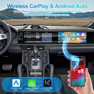 Navihua Android Car DVD Player GPS Stereo Navigation with Passenger Dual Screen for Porsche Cayenne 2010-2015 - Product Image 3