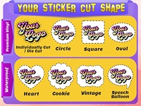 Autocollants amovibles antistatiques personnalisés en acrylique pour vitrine de magasin, café, restaurant, impression UV, imperméables et écologiques