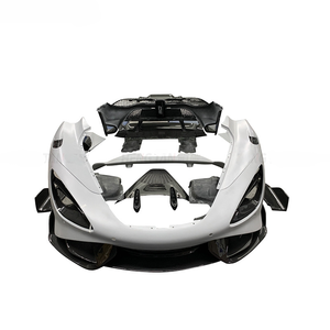 Adecuado para <span class=keywords><strong>McLaren</strong></span> <span class=keywords><strong>720s</strong></span> <span class=keywords><strong>Modificado</strong></span> 765LT, Parachoques Delantero Grande, Parachoques Trasero, Guardabarros, Faldones Laterales, Alerón Trasero, Piezas Exteriores - Product Image 1