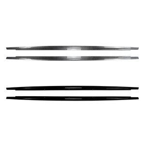 Alerón Lateral Amp-Z para BMW Serie 5 G30 G31 M Sport 2018-2023, Textura de Fibra de Carbono, Negro Piano, Acabado Pulido Izquierdo - Product Image 2