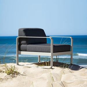 Meubles <span class=keywords><strong>de</strong></span> jardin en aluminium <span class=keywords><strong>de</strong></span> haute qualité, <span class=keywords><strong>best</strong></span>-seller, simples, modernes, imperméables, écologiques, antirouille, pour hôtel, parc - Product Image 2