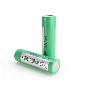 Batería Liion 18650 25R 2500mAh 20A <span class=keywords><strong>3</strong></span>.6V 500 Ciclos, Celda de Litio para Linternas LED Solares - Product Image 2