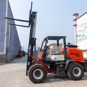 מחיר מפעל לשעבר מחיר 1 טון 2 טון 3.5 מלגזה כל השטח מלגזה להרים להרים גובה 3000 מ "מ למכירה - Product Image 4