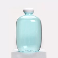 맞춤 로고 인쇄 식품 등급 PET 플라스틱 250ml 350ml 500ml 음료수 병 (주스, 차, 생수, 에너지 드링크, 맥주, 탄산음료용)