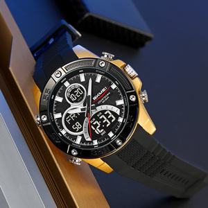 Montre analogique numérique multifonction étanche SKMEI 2476 pour homme, Relogio Masculino, vente en gros, montre sport en silicone - Product Image 2